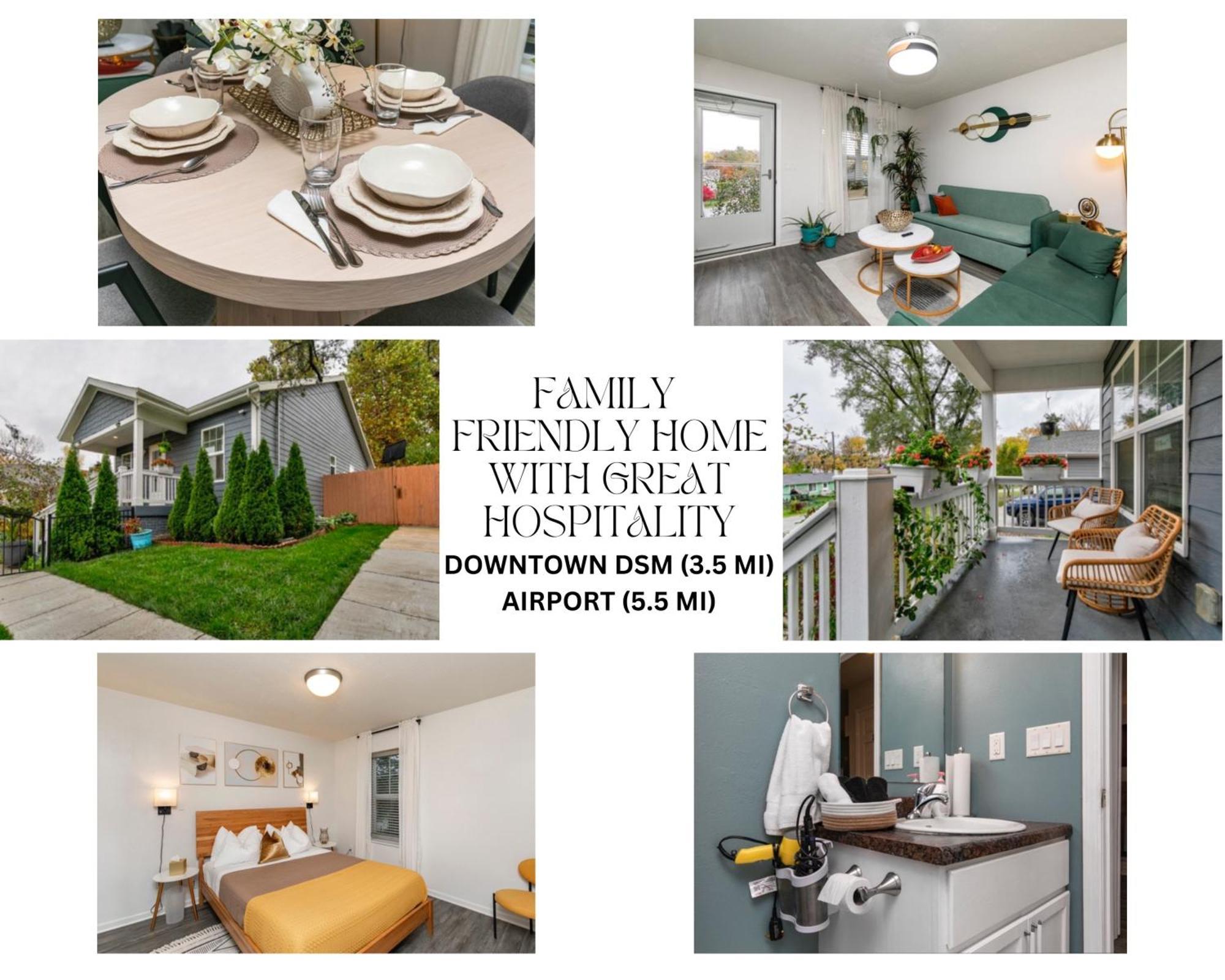 Family Friendly Home Close To Airport And Downtown Des Moines Extérieur photo